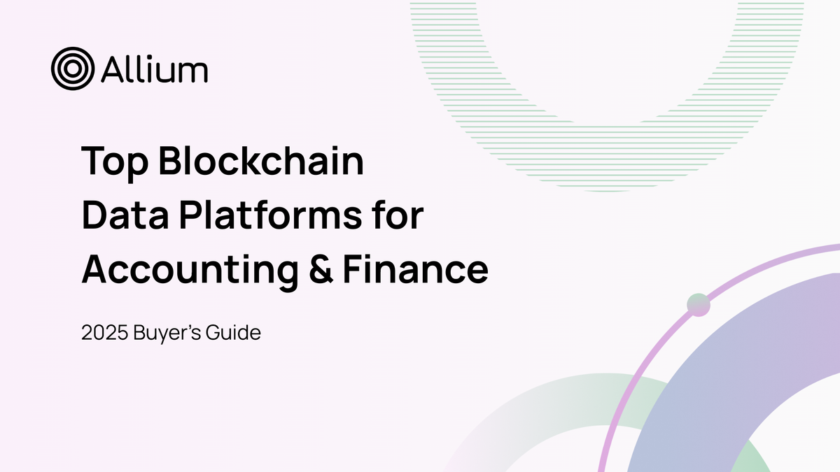 Top Blockchain Data Platforms for Accounting and Finance Teams in 2025