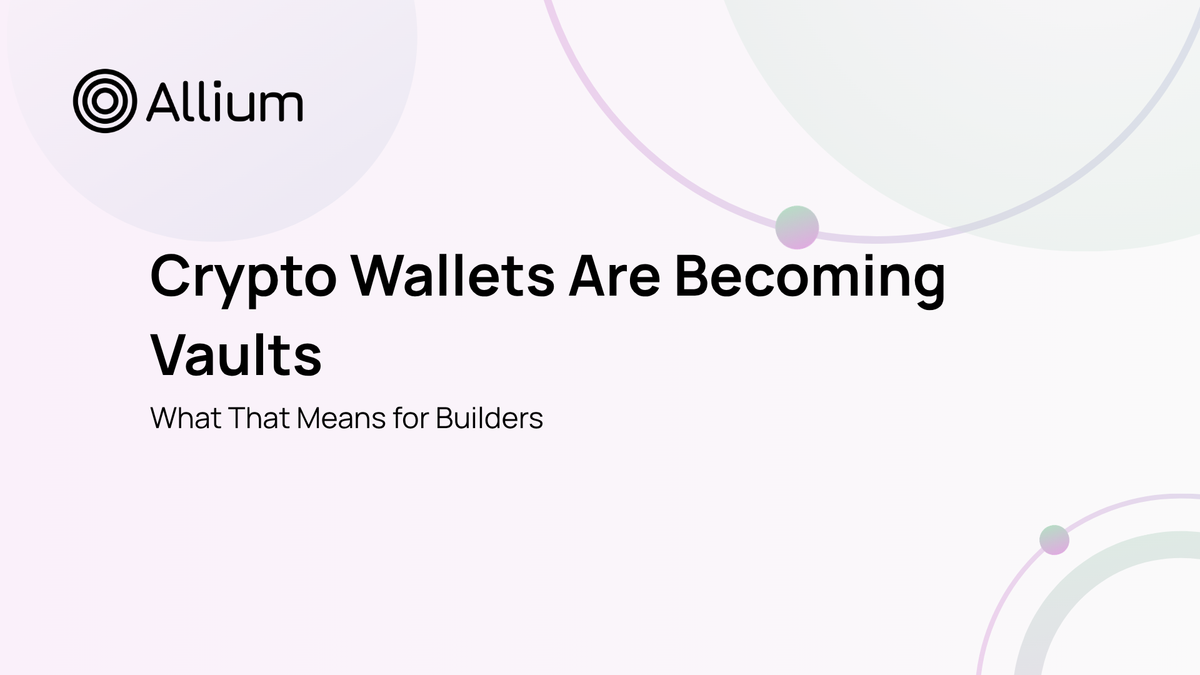 Crypto Wallets Are Becoming Vaults — What That Means for Builders
